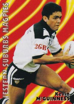 1997 Fatty's Footy Fun Packs #70 Kevin McGuinness Front